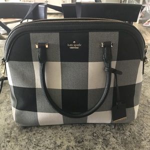 Kate Spade Cameron St Margot Buffalo Check Bag